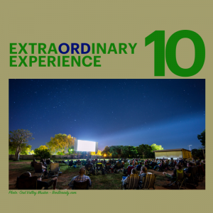 10. Outdoor Cinema.